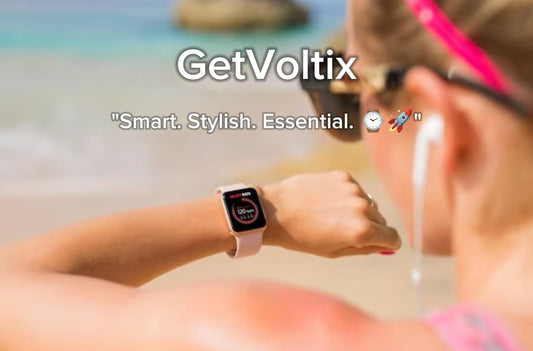 GetVoltix D13 116 – The Ultimate Smartwatch ⌚ Fitness, Music & More!"